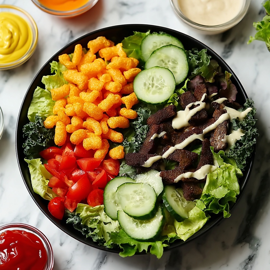 Big Mac Salad Recipe - Recipe Image