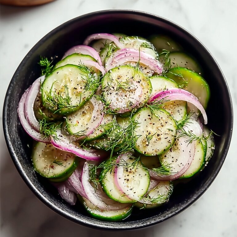 Cucumber Dill Salad Recipe