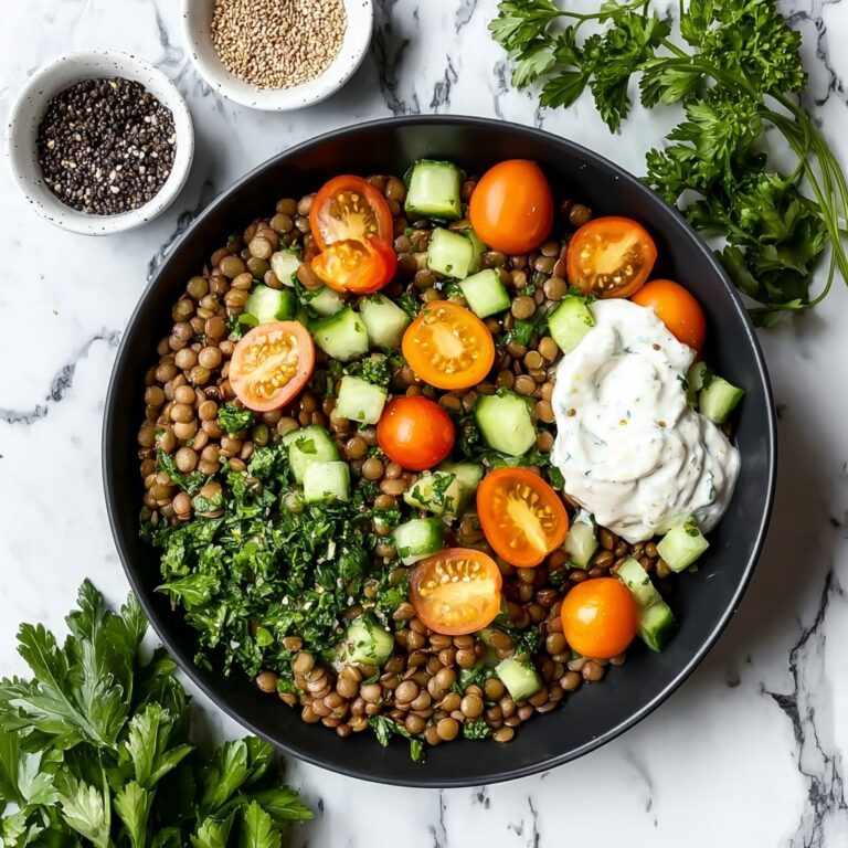 Bright and Fresh Lentil Salad Recipe