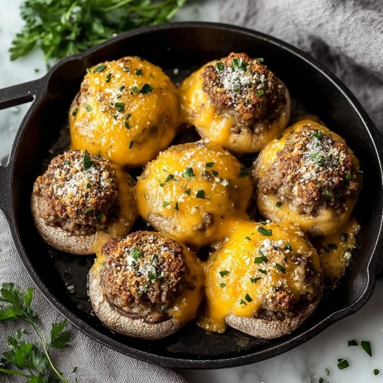 Garlic Parmesan Cheeseburger Bombs Recipe