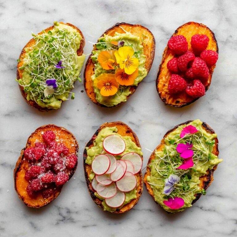 Avocado Sweet Potato Toast Recipe