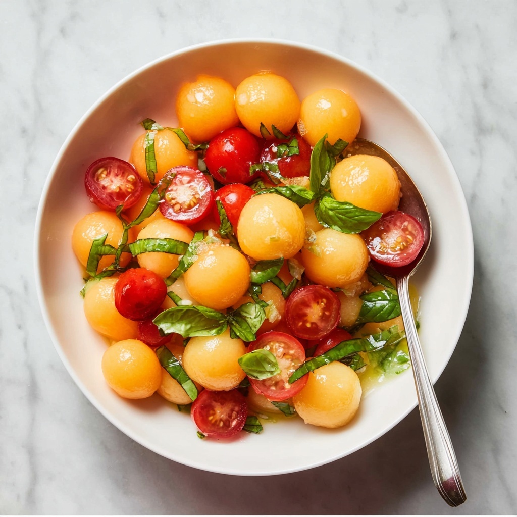 Tomato Cantaloupe Salad Recipe - Recipe Image