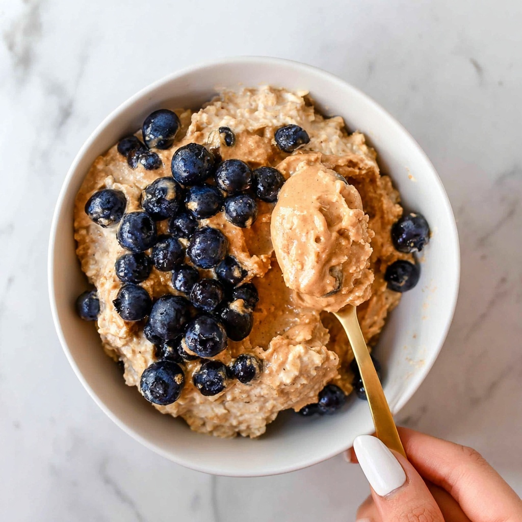 Slow Cooker Peanut Butter Oatmeal Recipe - Recipe Image