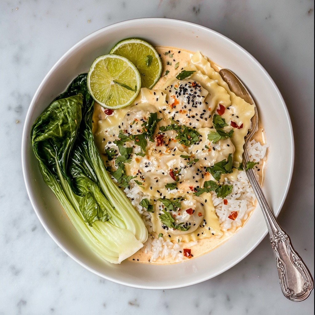 Coconut Curry Dumpling Soup Recipe - Recipe Image