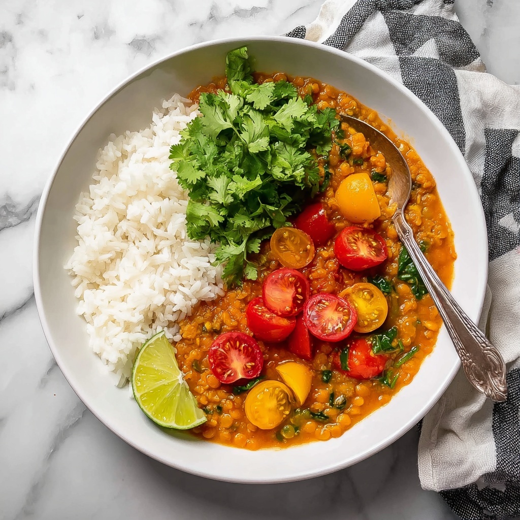 Coconut Lentil Curry Recipe - Recipe Image