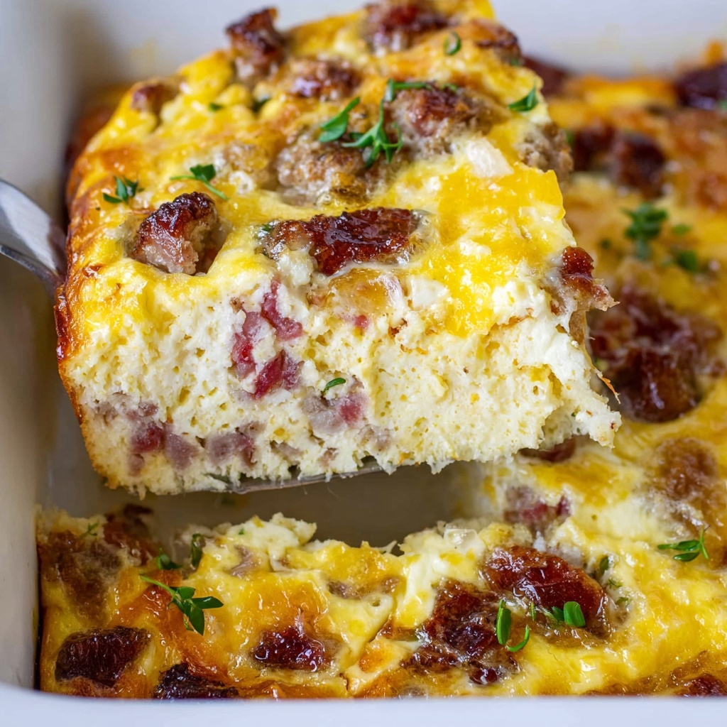 Bacon and Egg Casserole Recipe - Recipe Image