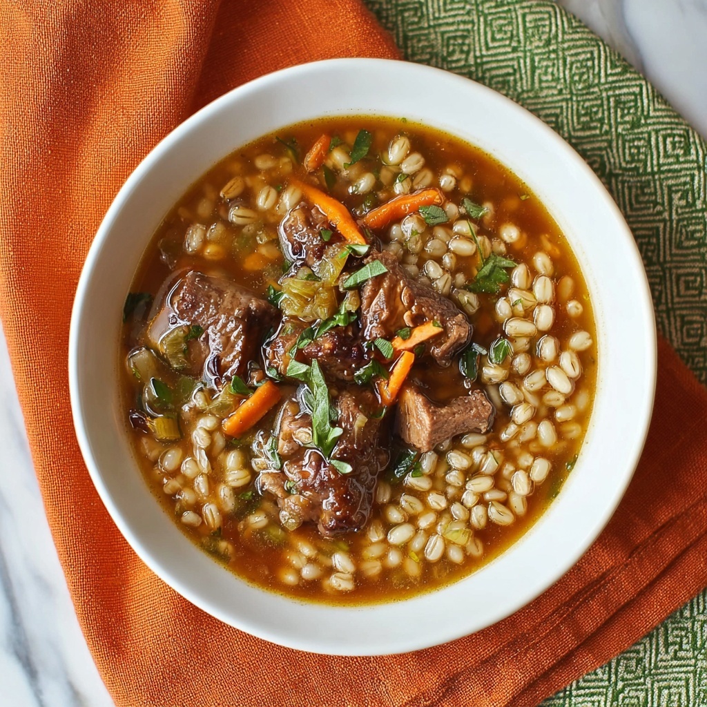 Hearty Beef and Barley Soup Recipe - Recipe Image