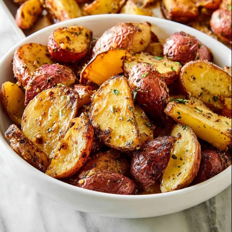 3 Ingredient Roasted Potatoes with Crunchy Onions Recipe