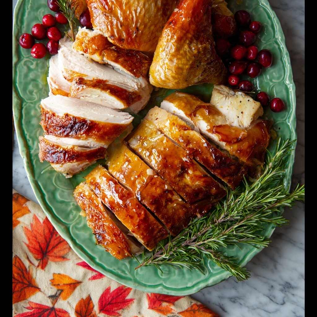Herb Butter Turkey Recipe - Recipe Image