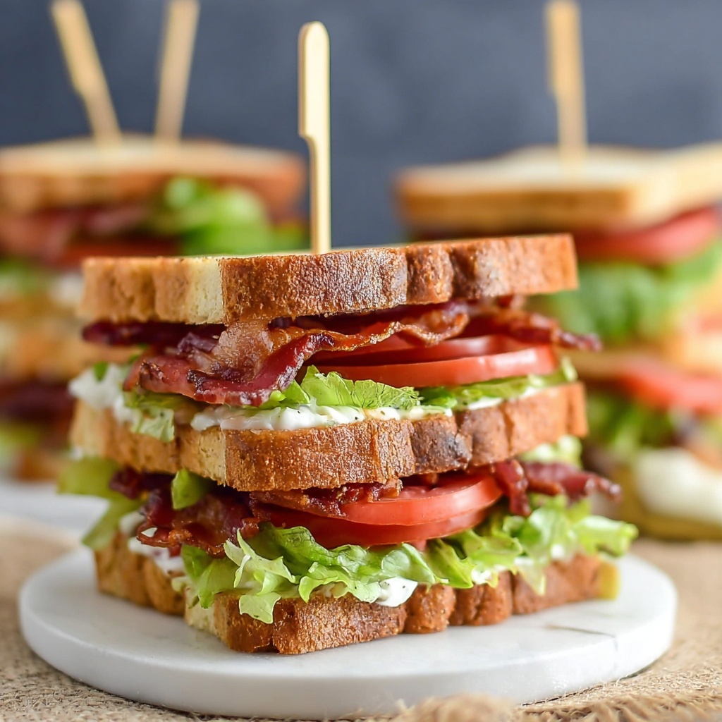 BLT Sandwich Sliders Recipe - Recipe Image