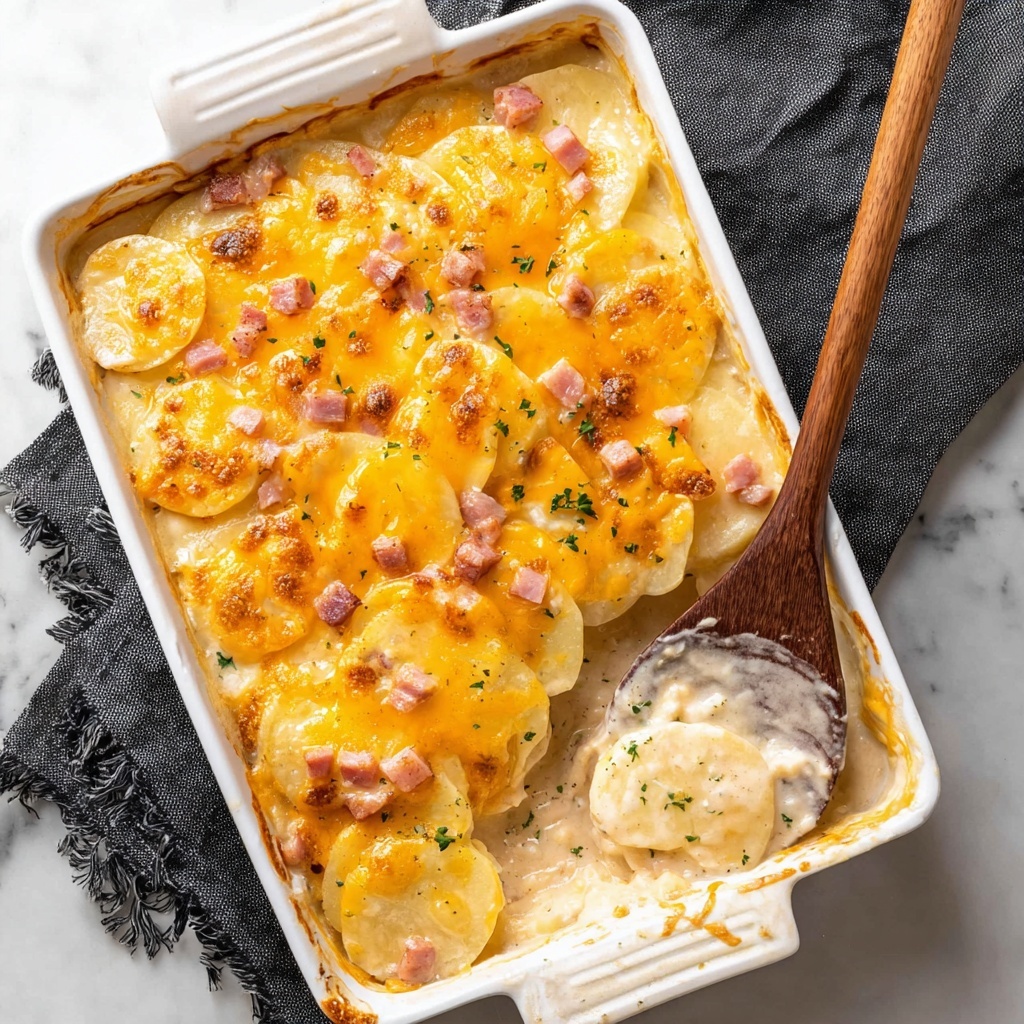 Scalloped Potatoes and Ham Recipe - Recipe Image