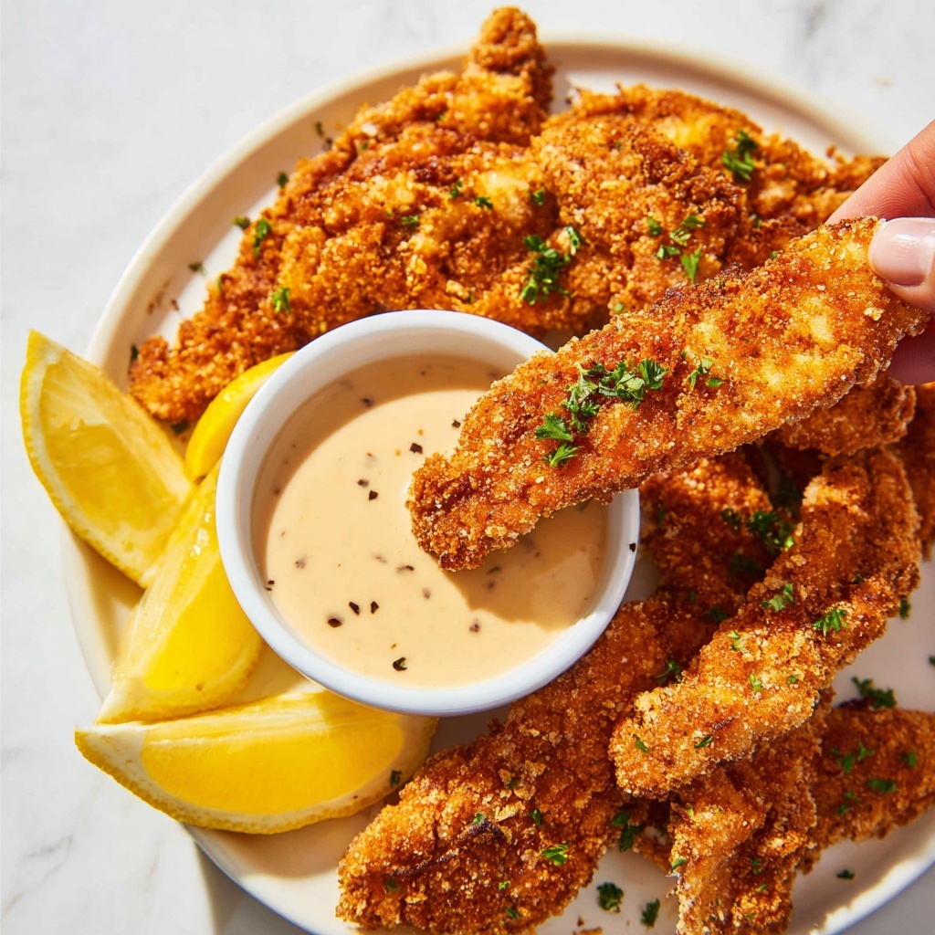 Copycat Raising Cane's Chicken Fingers Recipe - Recipe Image