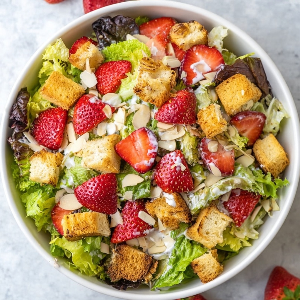 Strawberry Salad with Poppy Seed Dressing Recipe - Recipe Image