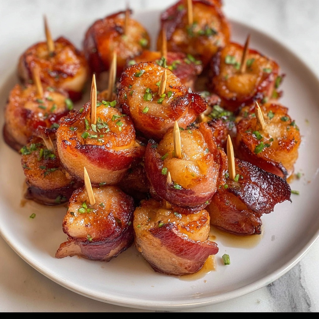 Bacon-Wrapped Water Chestnuts in Soy Sauce and Brown Sugar Recipe - Recipe Image