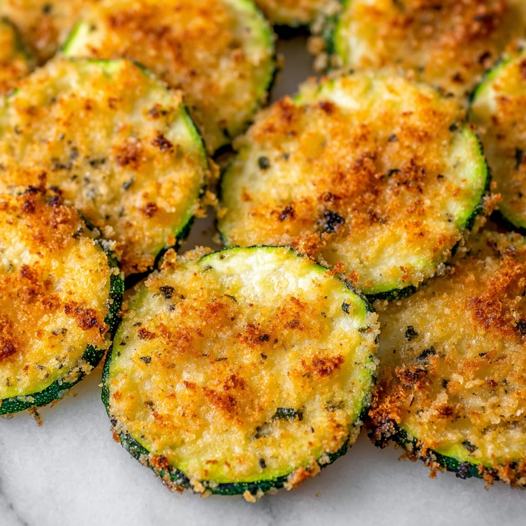 Crispy Baked Zucchini with Parmesan and Italian Seasoning Recipe - Recipe Image