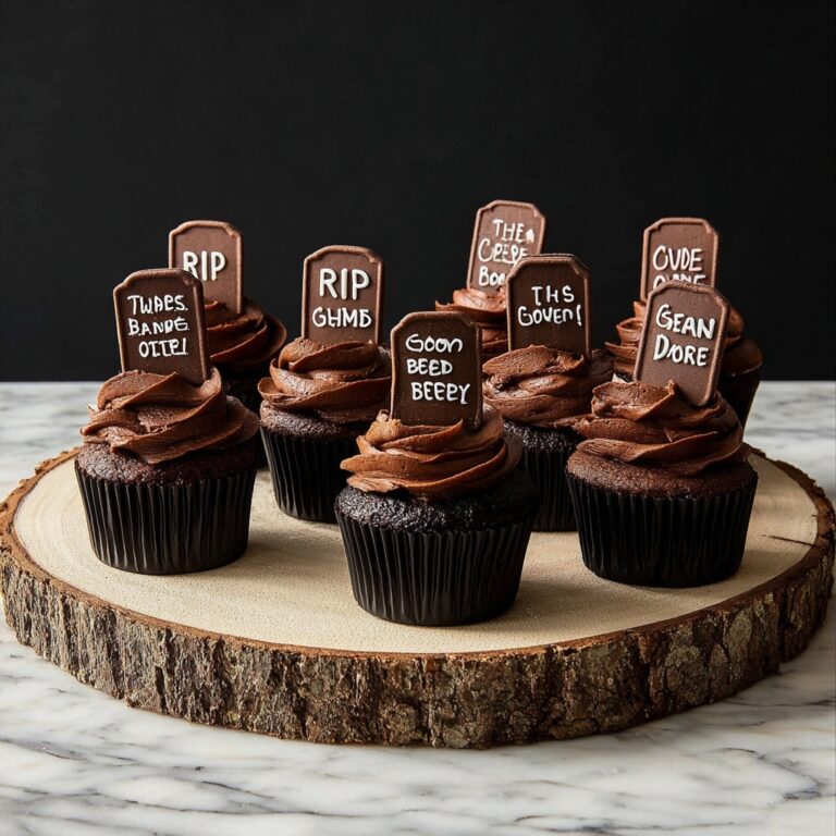 Graveyard Cupcakes Recipe