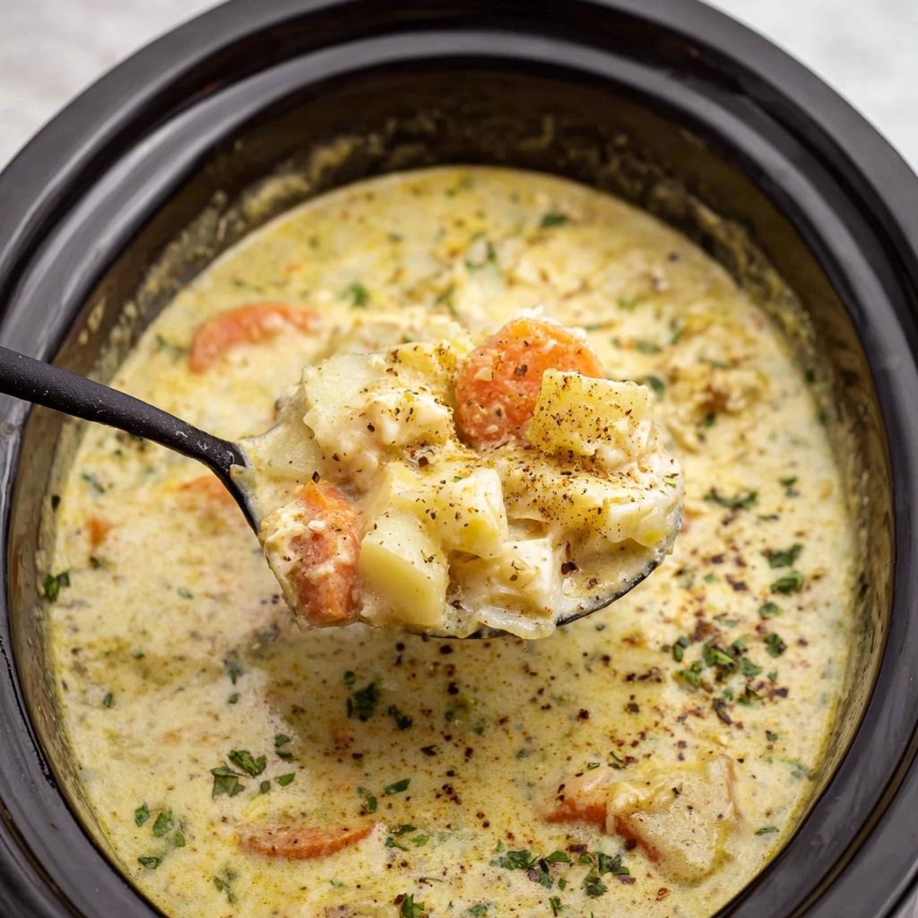 Crockpot Potato Soup Recipe - Recipe Image