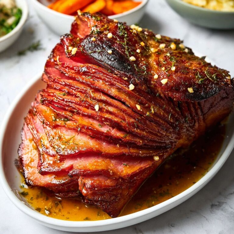 Smoked Honey Glazed Spiral Ham Recipe