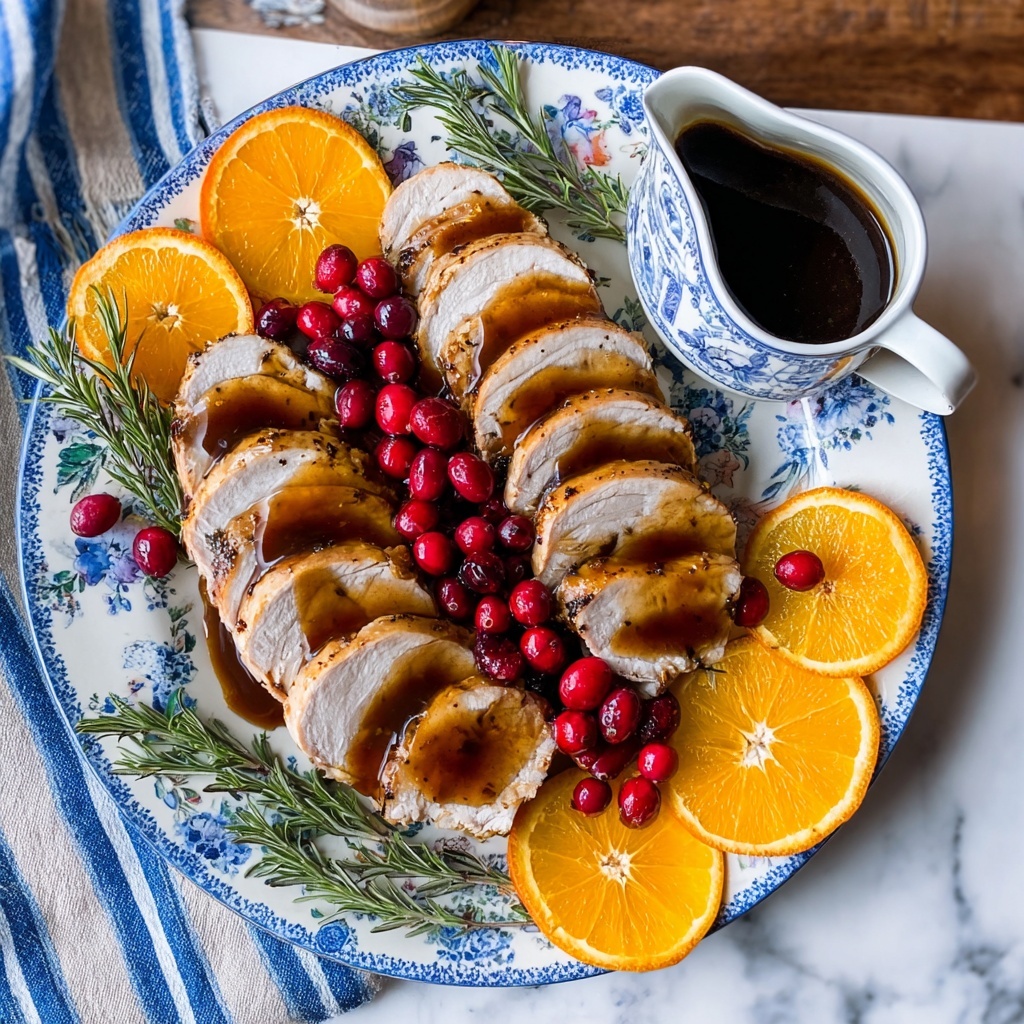 Orange Cranberry Pork Loin Roast Recipe - Recipe Image