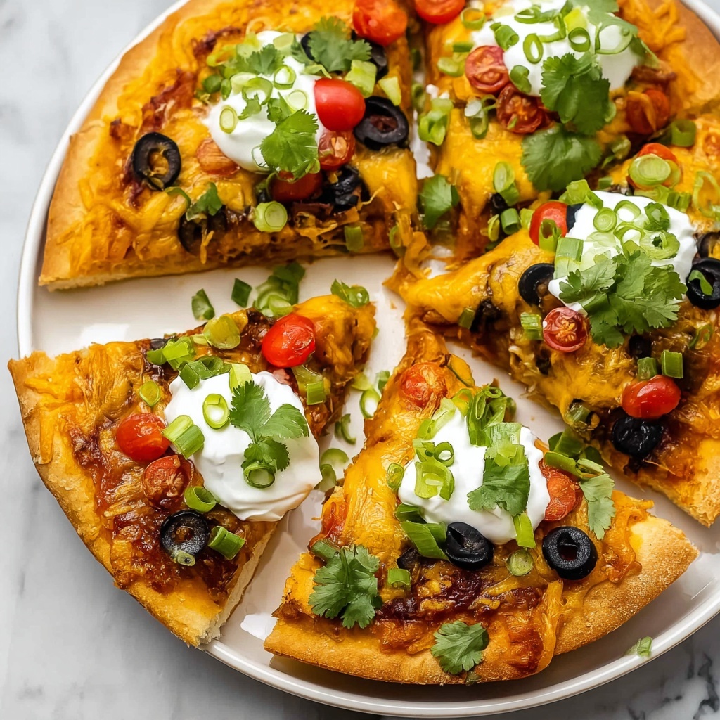 Taco Pizza Recipe - Recipe Image