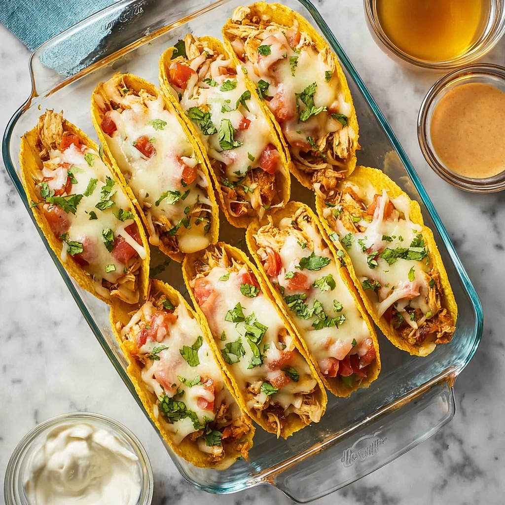 Baked Chicken Tacos Recipe - Recipe Image