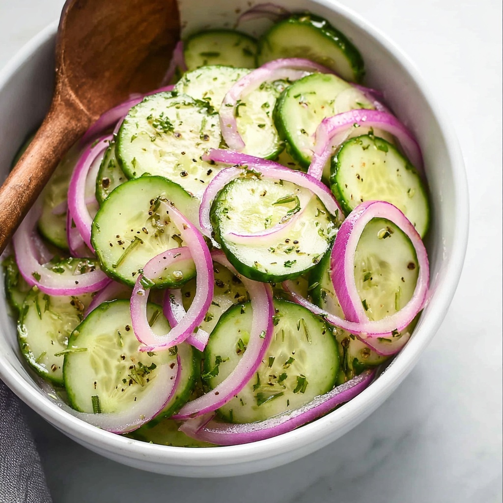 Cucumber Onion Salad Recipe - Recipe Image