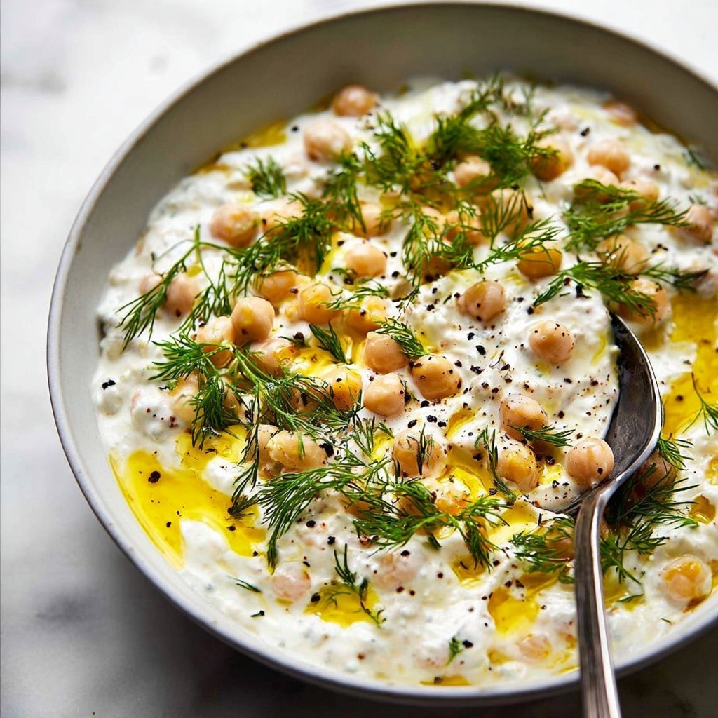 Tzatziki Chickpea Salad Recipe - Recipe Image