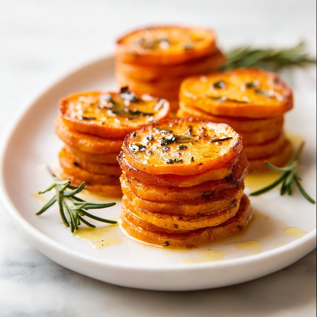 Roasted Sweet Potato Stacks Recipe - Recipe Image
