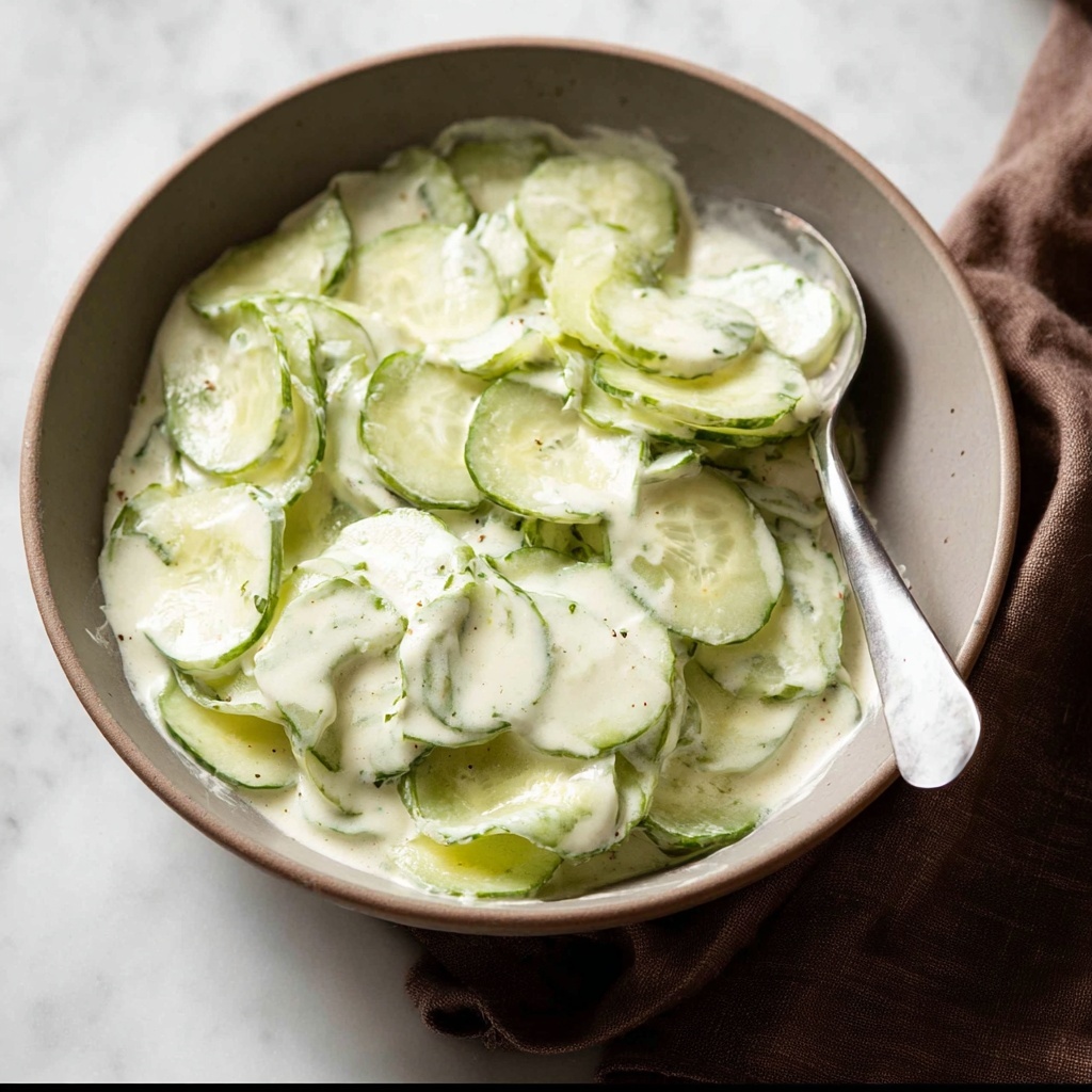 German Cucumber Salad Recipe - Recipe Image