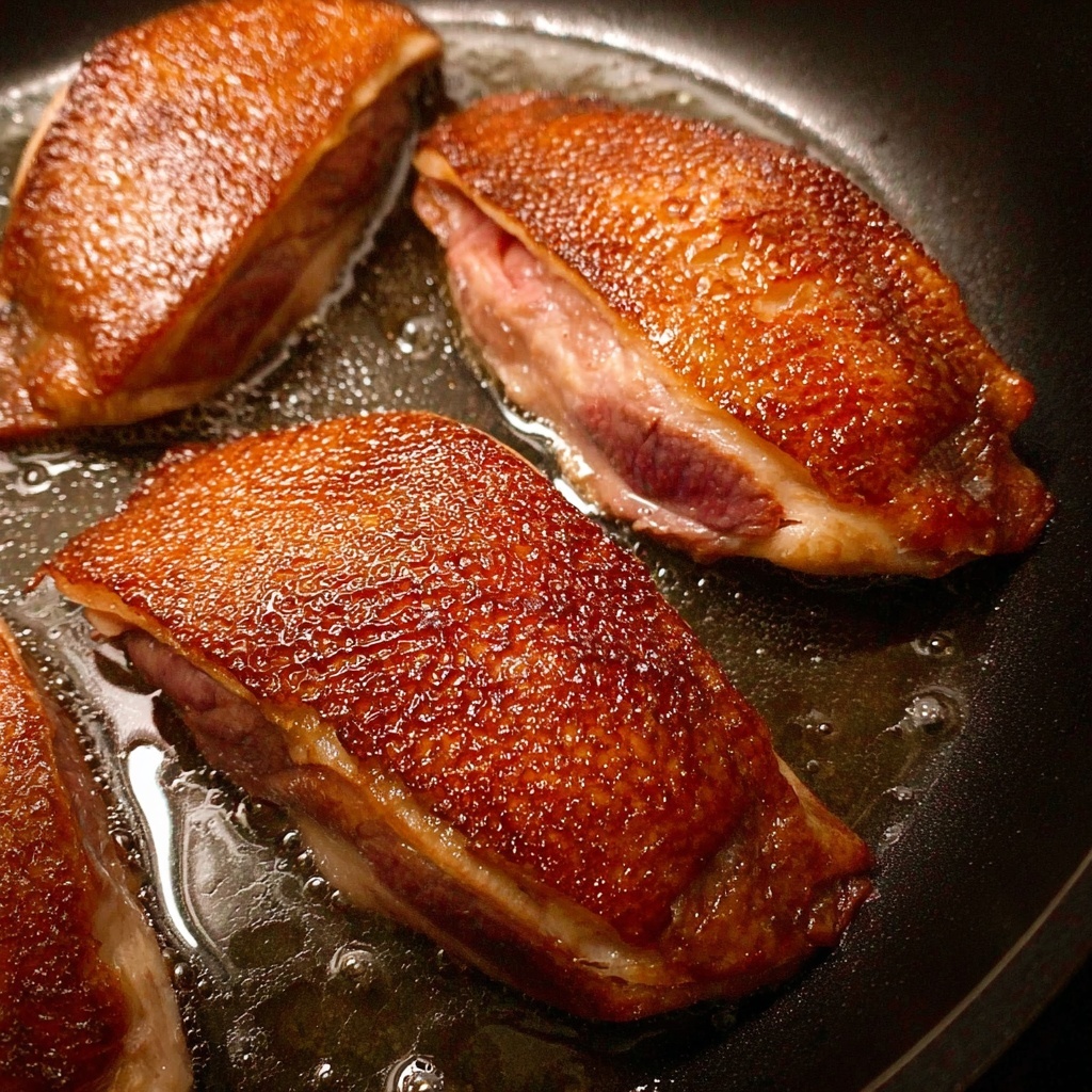 Crispy Skin Duck Breast Recipe - Recipe Image