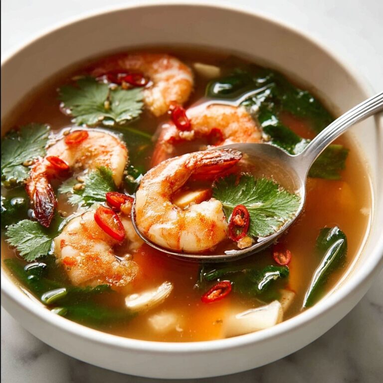 Tom Yum Soup (Thai Shrimp Soup) Recipe