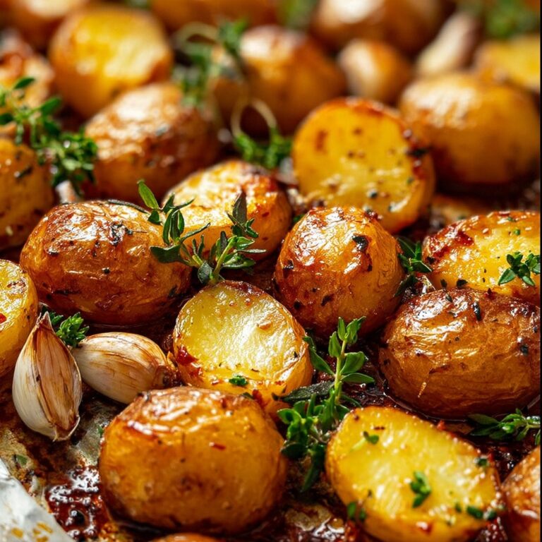 Easy Roast Potatoes with Garlic and Herbs Recipe