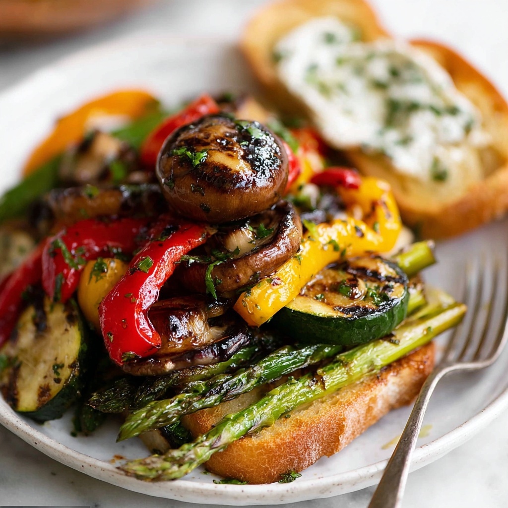 Incredible BBQ Marinated Grilled Vegetables Recipe - Recipe Image