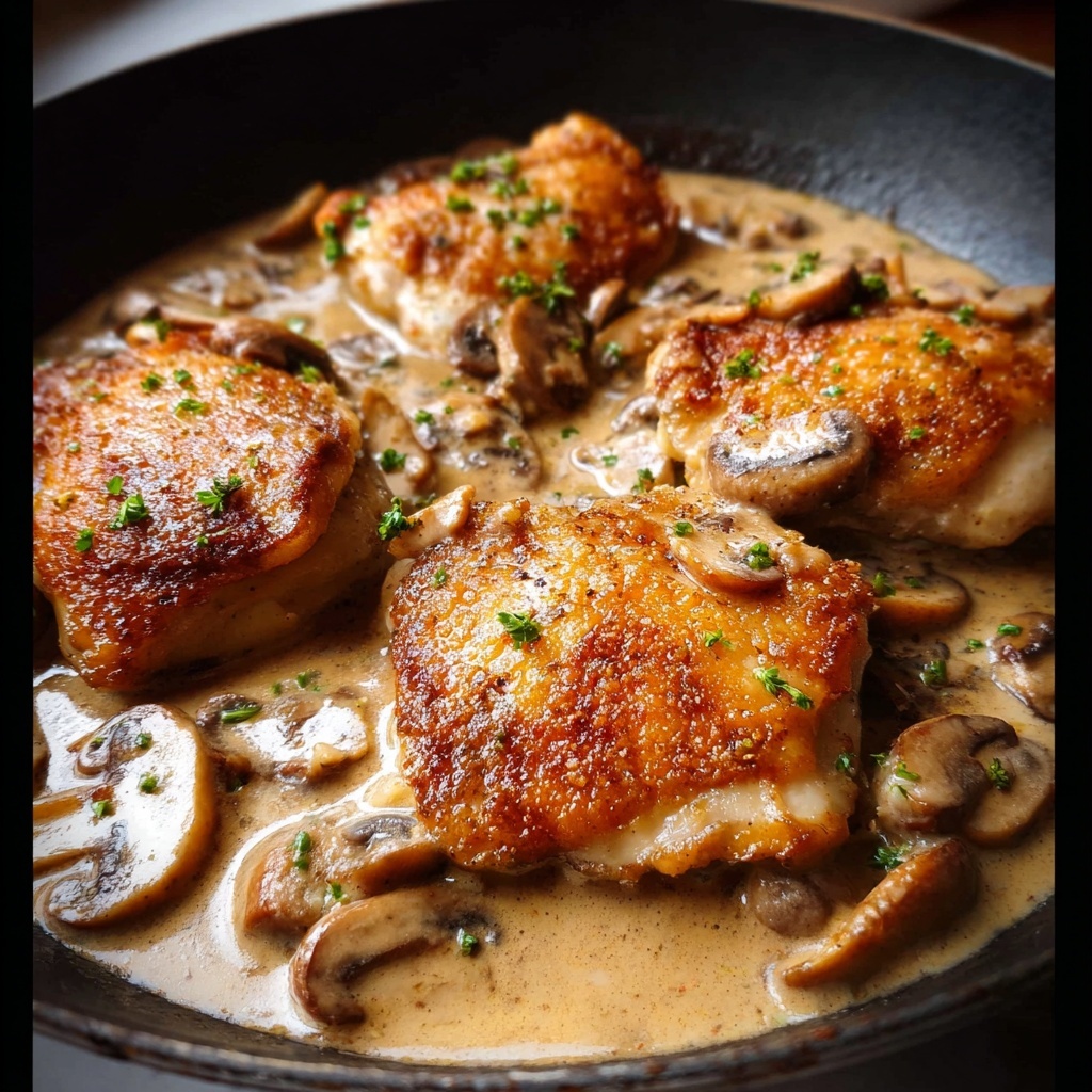 Creamy Chicken Marsala Recipe - Recipe Image