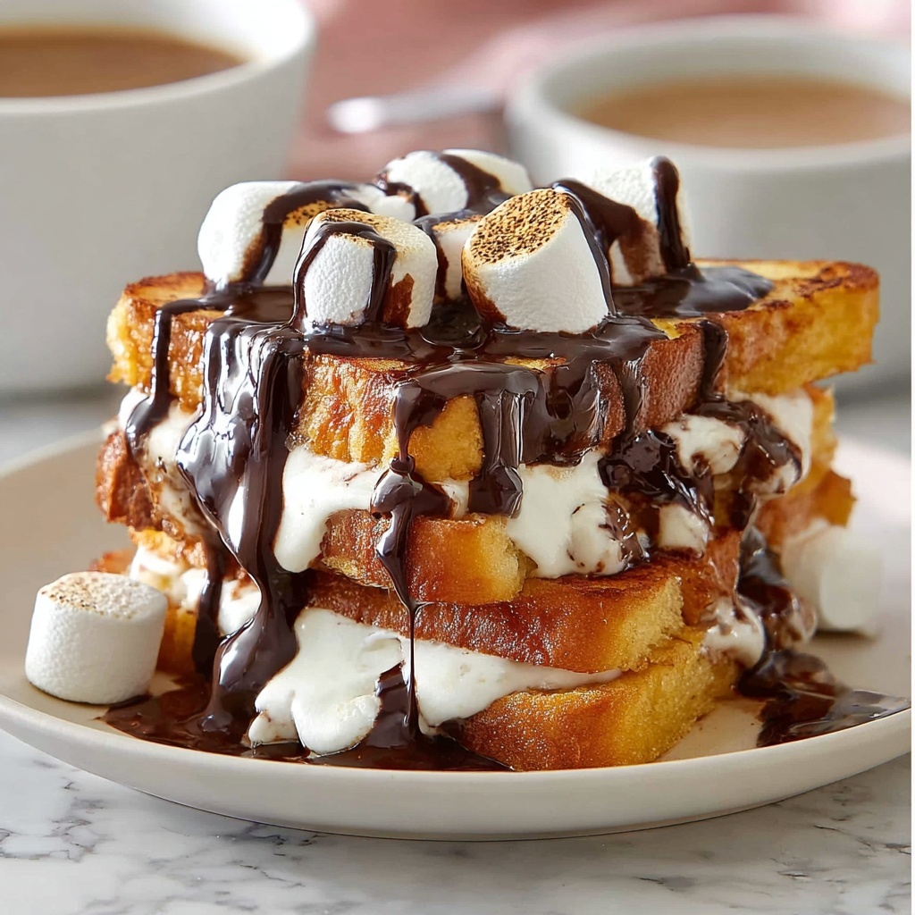 S'mores French Toast Recipe - Recipe Image