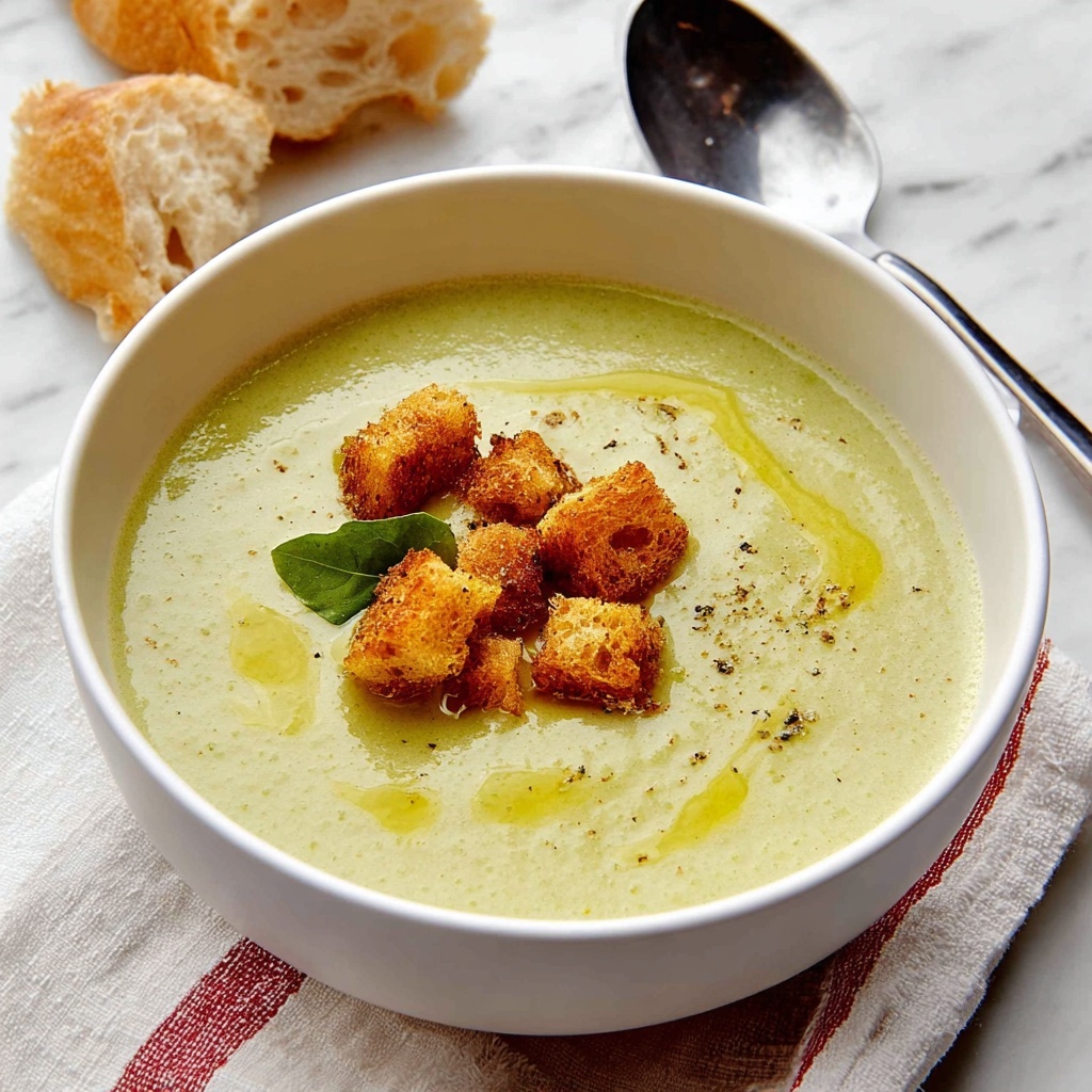 Creamy Healthy Broccoli Soup Recipe - Recipe Image