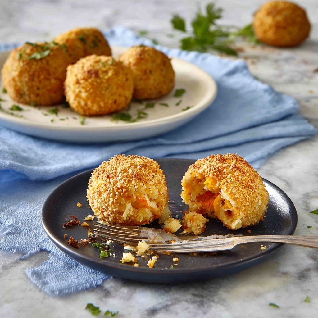 Baked Arancini Balls Recipe - Recipe Image