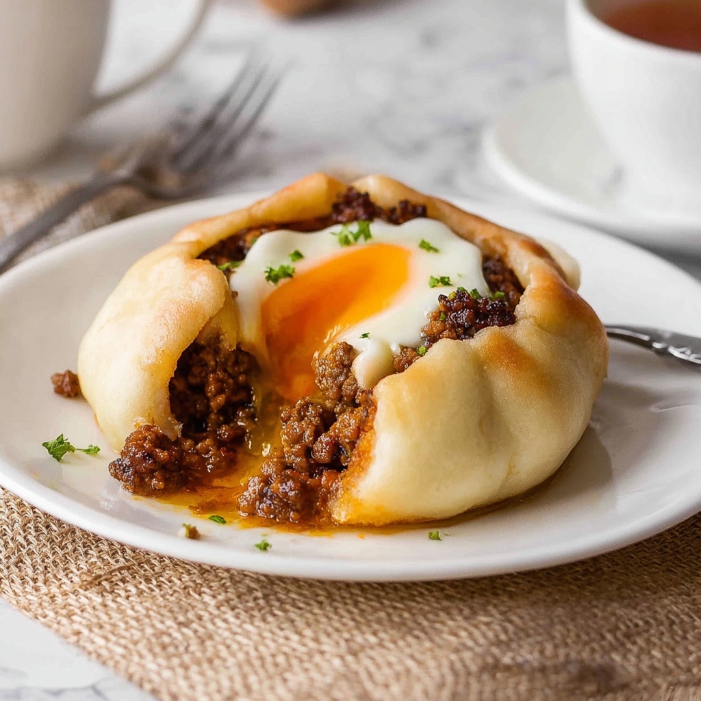 Sausage and Egg Stuffed Potatoes Recipe - Recipe Image