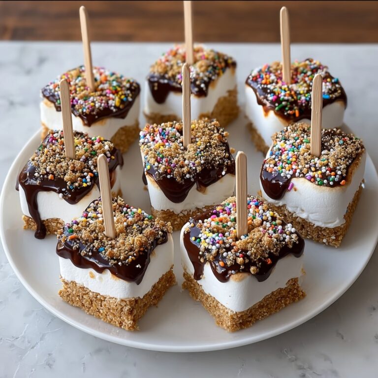 Halloween S’mores Pops Recipe