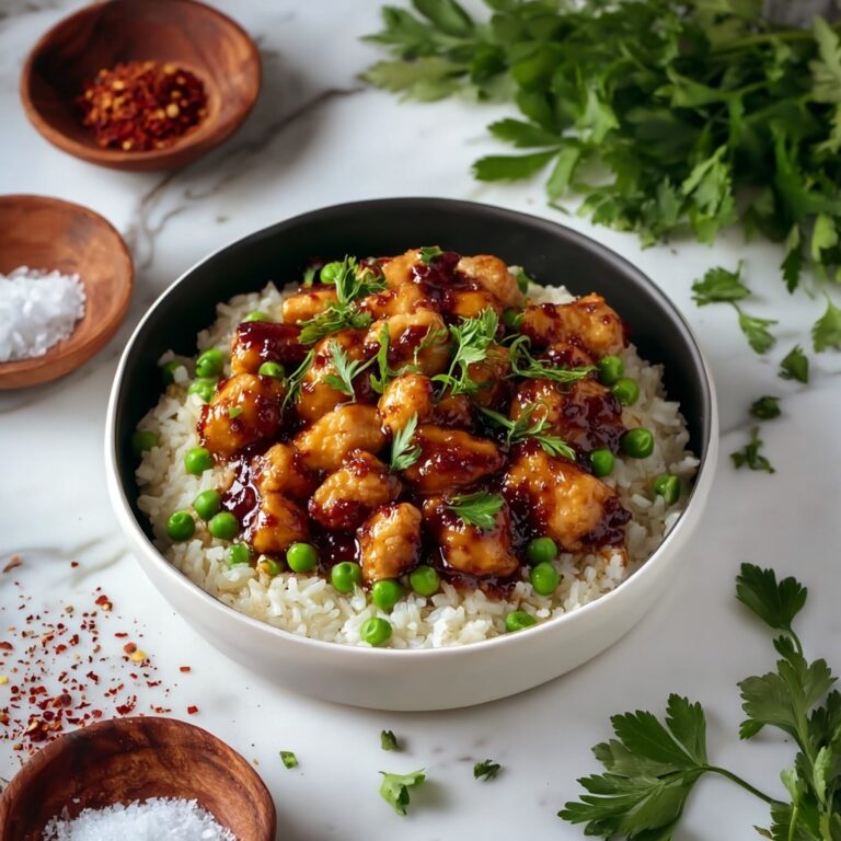 Sticky Chicken Rice Bowls Recipe