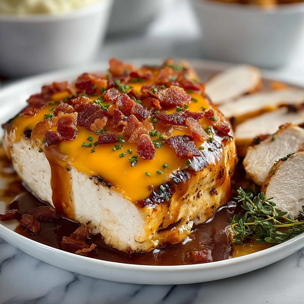 Cowboy BBQ Bacon Cheddar Chicken Recipe - Recipe Image