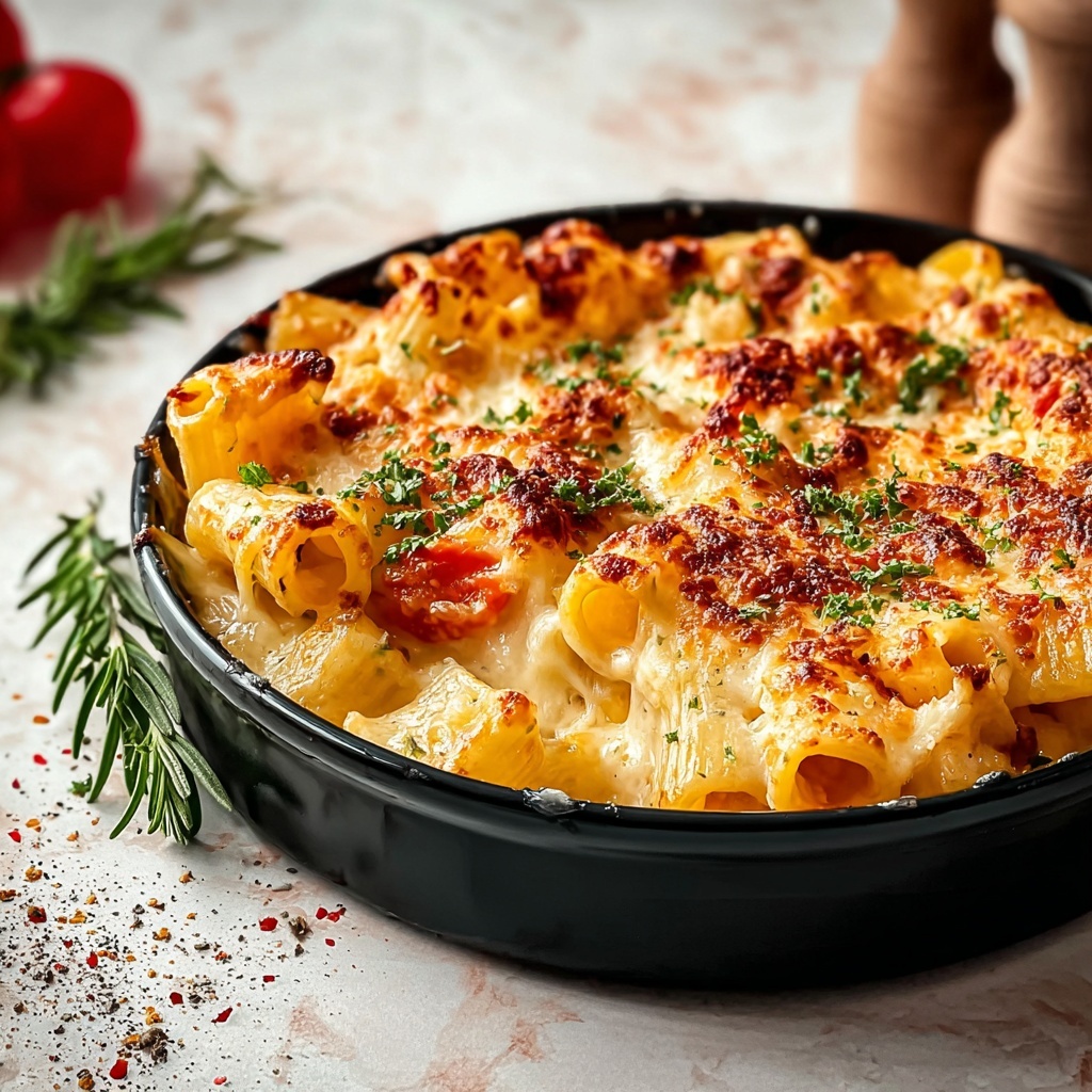 Chicken Alfredo Bake Recipe - Recipe Image