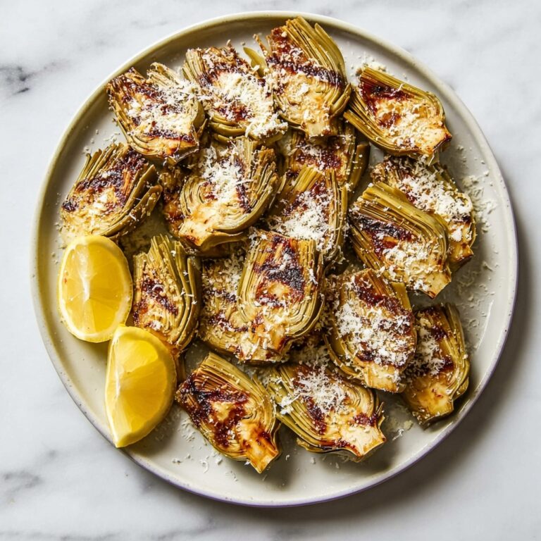Roasted Artichoke Hearts with Parmesan Recipe