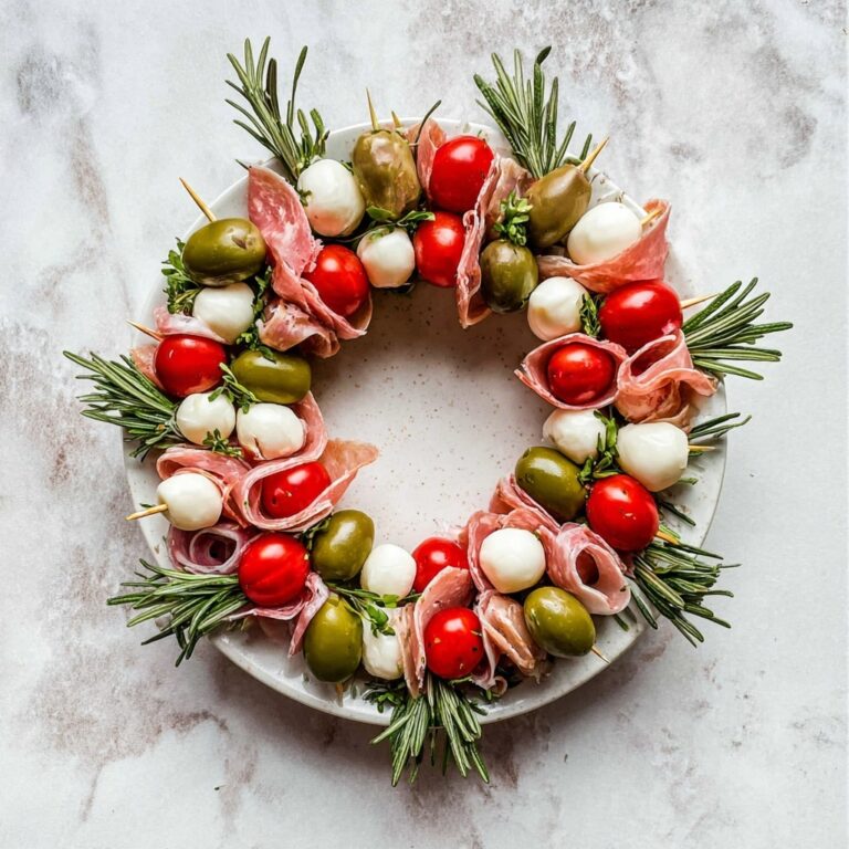 Christmas Antipasto Wreath Recipe