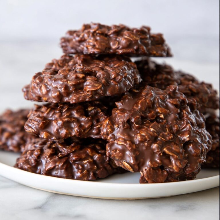 No Bake Chocolate Peanut Butter Cookies Recipe