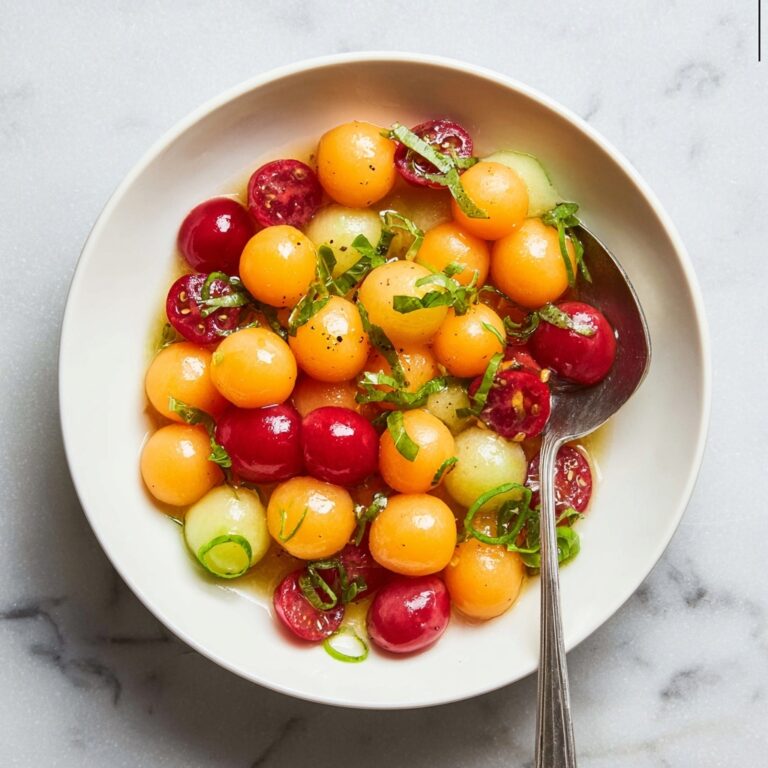Tomato Cantaloupe Salad Recipe