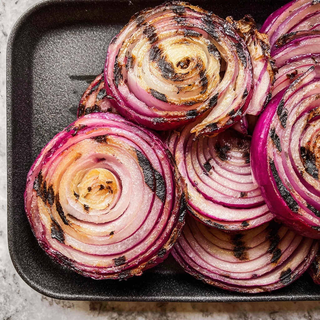 Grilled Red Onions Recipe - Recipe Image