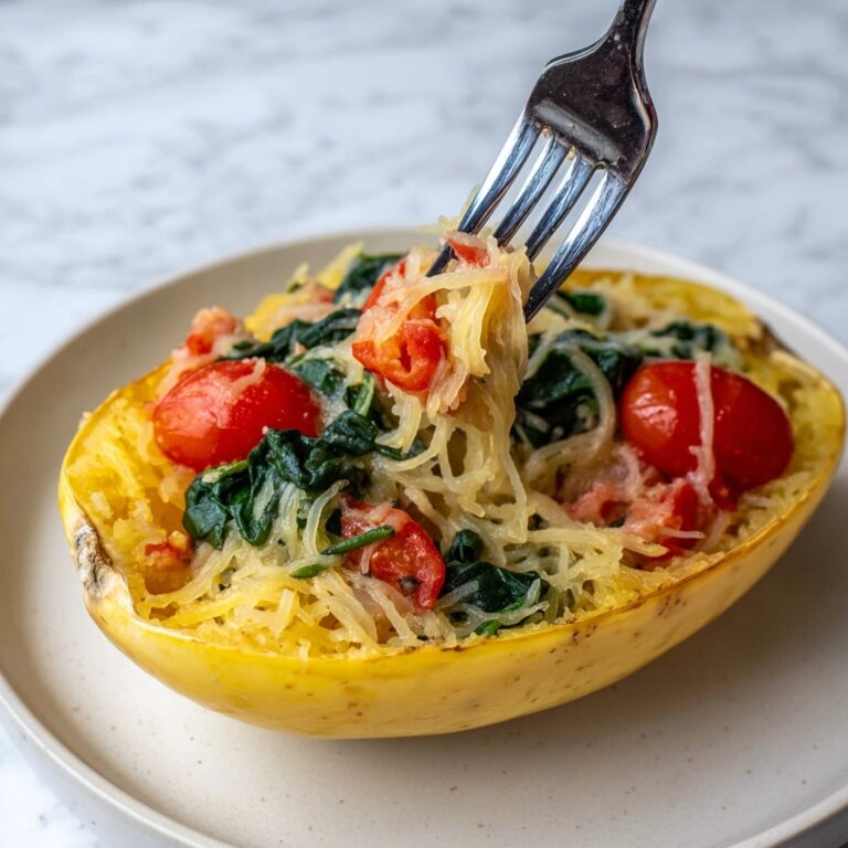 Baked Feta Spaghetti Squash Recipe