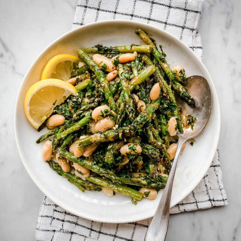Asparagus White Bean Salad Recipe