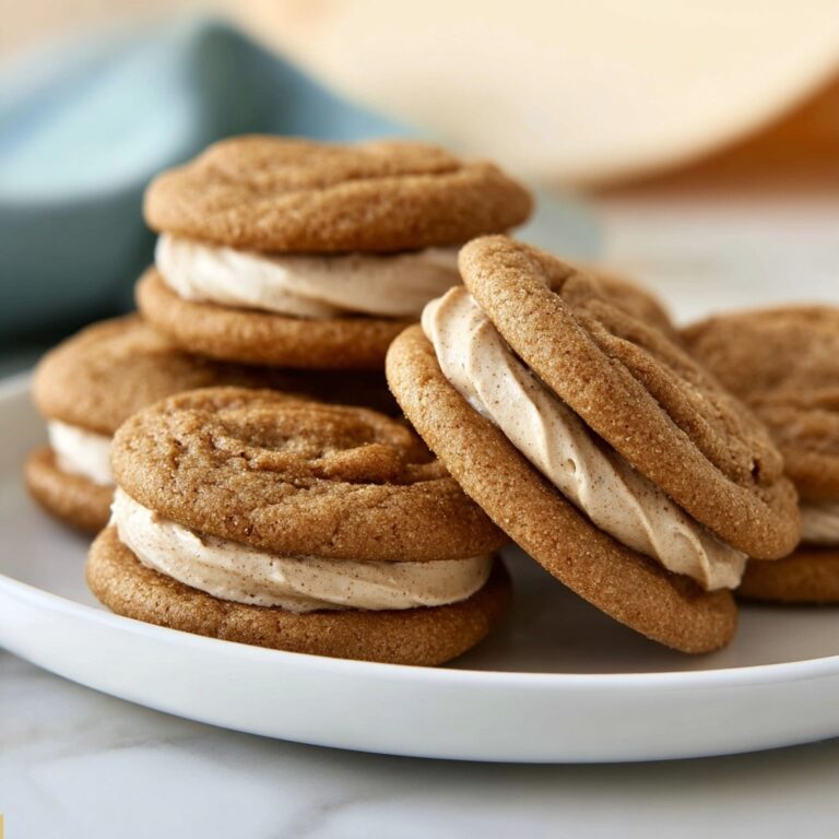 Snickerdoodle Biscoff Sandwich Cookies Recipe